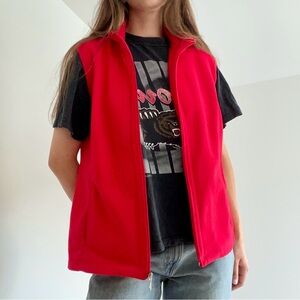 Vintage // fleece vest